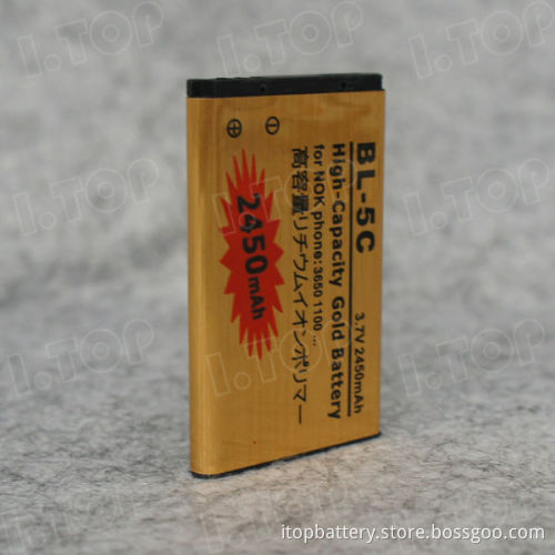 Lithium ion Replacement Battery for Nokia BL-5C AKKU, made in China